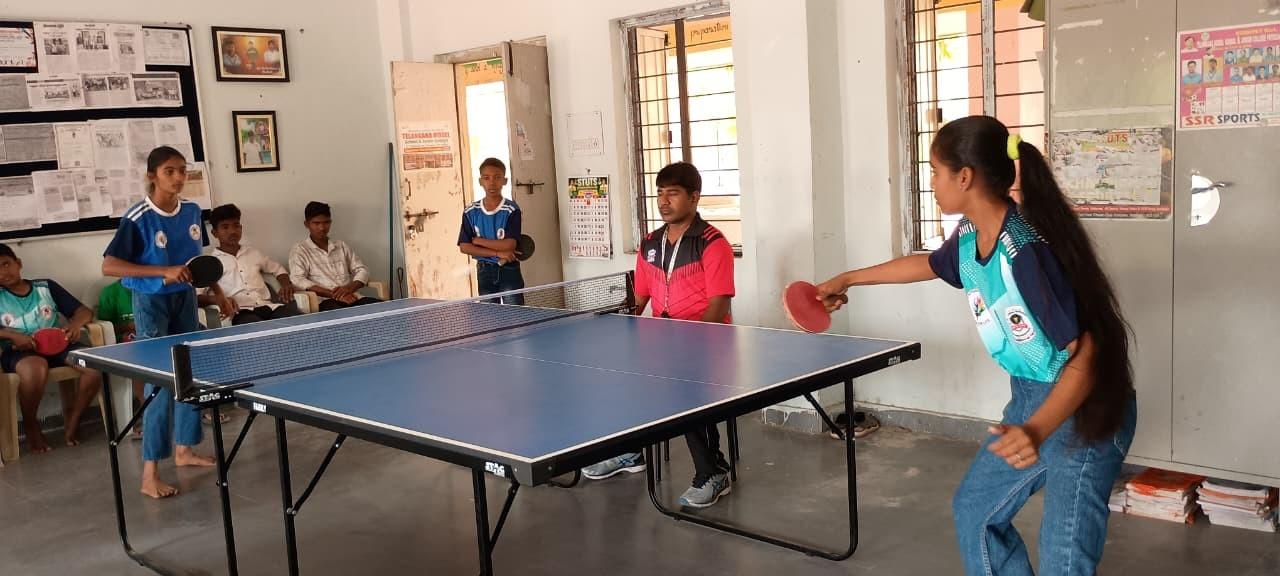 TT summer camp conducted at Chinnakodur mdl Siddipet - MEDAK
