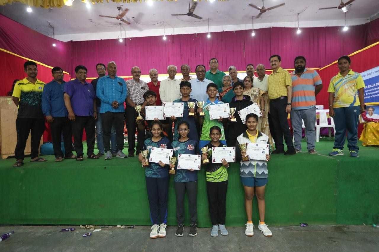 TELANGANA STATE RANKING TABLE TENNIS LEAGUE CHAMPIONSHIPS 2024 UNDER 15 BOYS & GIRLS
