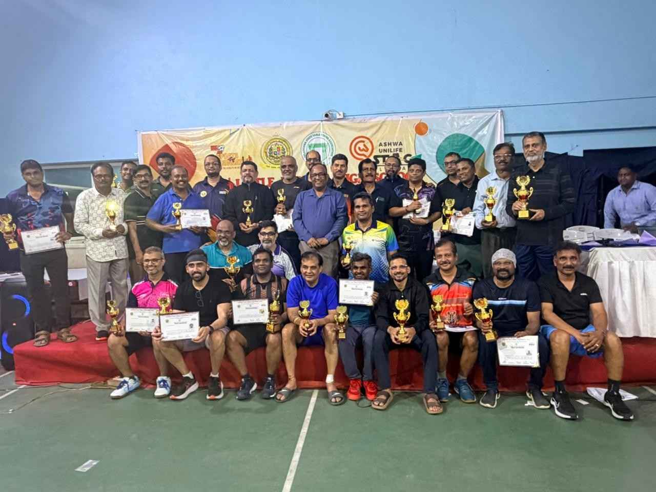LITTLE FLOWER HIGH SCHOOL TELANGANA STATE RANKING VETERANS TABLE TENNIS TOURNAMENT 2026