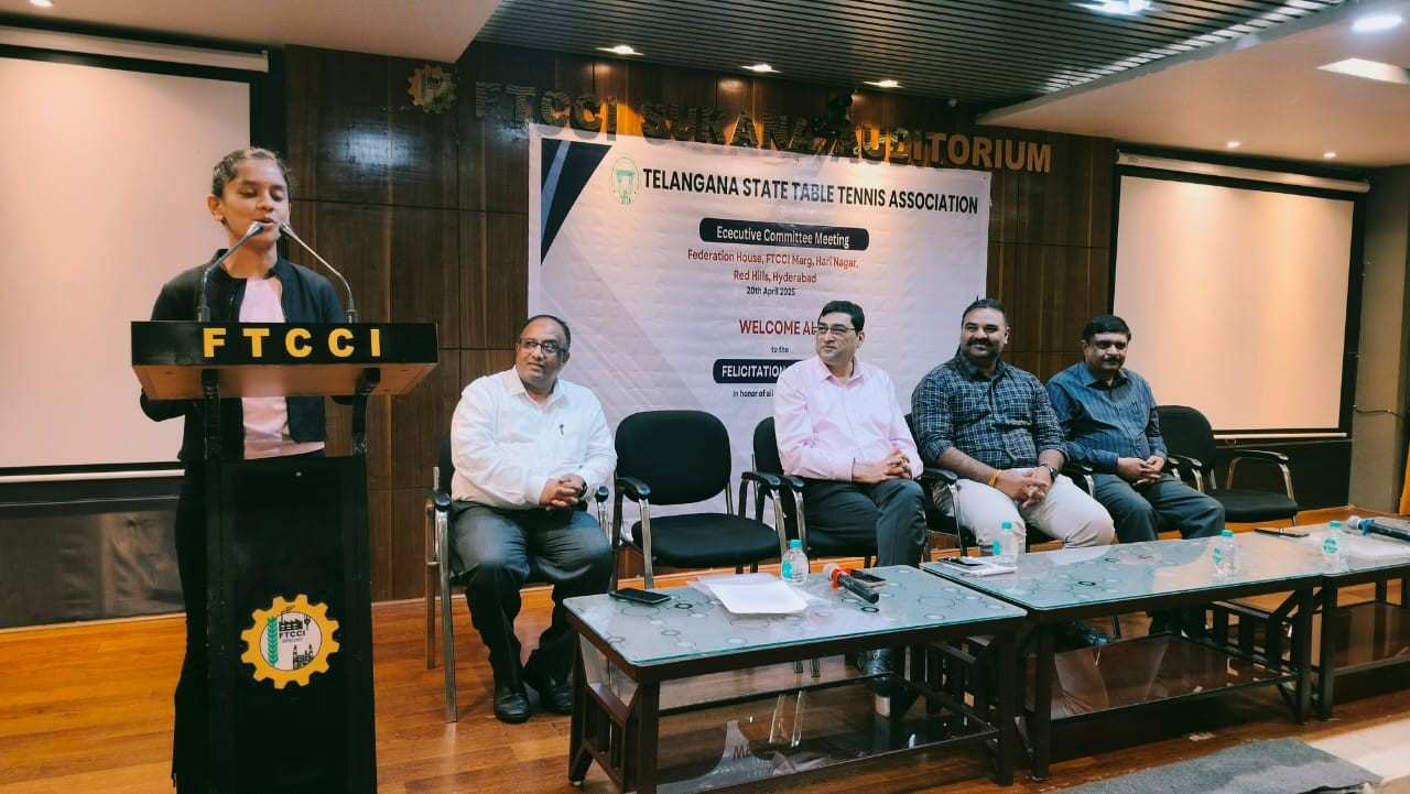 TELANGANA STATE TABLE TENNIS RANKING ASSOCIATION EXECUTIVE COMMITTE MEETING