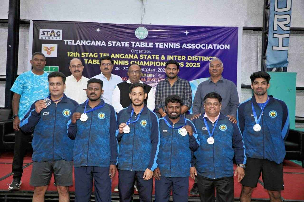 12th STAG Telangana State & Inter District Table Tennis Championships 2025