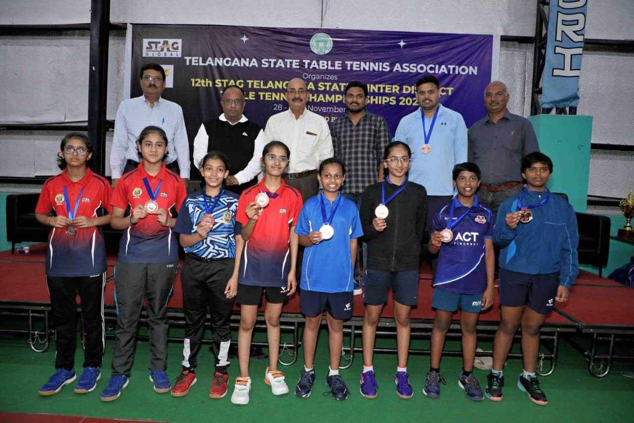 12th STAG Telangana State & Inter District Table Tennis Championships 2025