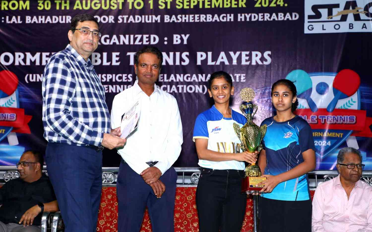 4th TTFL Telangana State Ranking TT Tournament