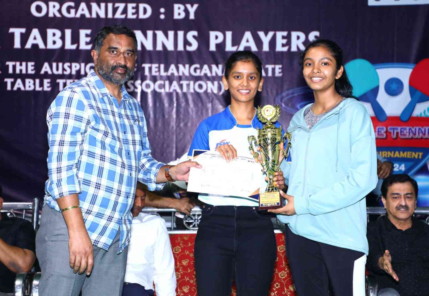 4th TTFL Telangana State Ranking TT Tournament