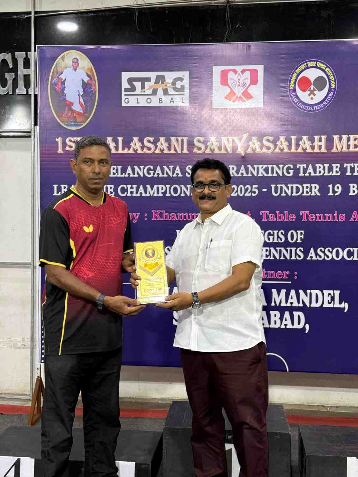 1st BALASANI SANYASAIAH MEMORIAL TELANGANA STATE RANKING TABLE TENNIS LEAGUE CHAMPIONSHIPS 2025 - UNDER 19 BOYS & GIRLS